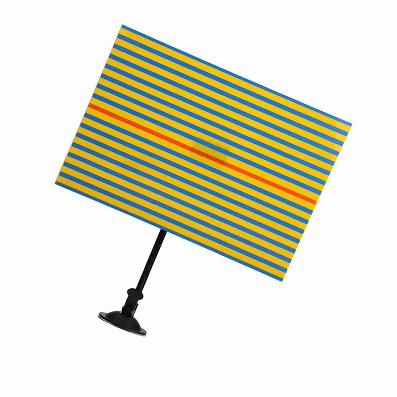 Paintless Dent Repair Removal Tool Checking Reflector Line Board Yellow