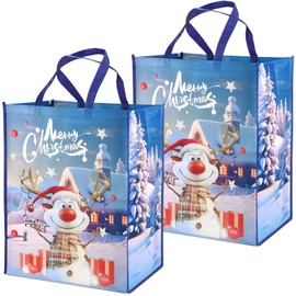 2Pcs Extra Large Christmas Gifts Bags, 20 * 40 * 50cm Christmas Gifts bags Multipack,DXTXTJ Christmas Bags,Christmas Wrapping Bags for Presents Christmas