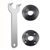 Podoy Grinder Flange Angle Wrench Spanner Metal Lock Nut for
