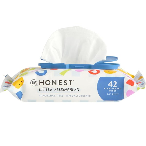 The Honest Company The Honest Company Plant-Based Toddler Flushable Wipes