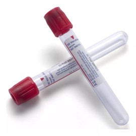 BDN Tubo Vacutainer Bd De 6ml Color Rojo Caja Con 100 Piezas