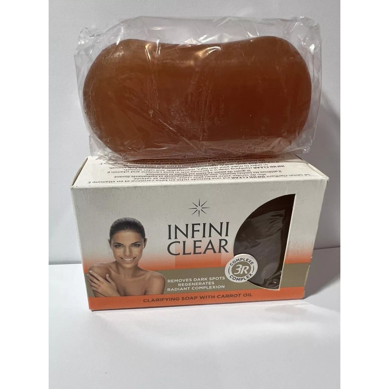 Infini Clear - Clarifying Brightening Soap with Carrot Oil -