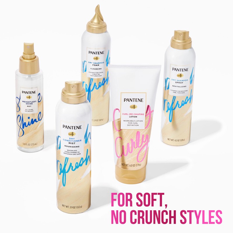 Pantene Hair Lotion, Moisturizing, for Curly Hair, Cream Reshapes and