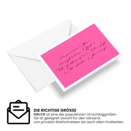 Netuno 100 White Elegant envelopes DIN C6 114x162mm 4.49x6.38 inches 100gsm gummed Pointed Flap no Window Offset envelopes for Invitations Christmas Wedding RSVP vouchers Business Flyers Cards Office