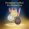 RAINFLOW 9 Pieces Gold Silver Bronze Award Medals - 1st