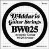 D'Addario BW025 Bronze Wound Acoustic Guitar Single String, .025