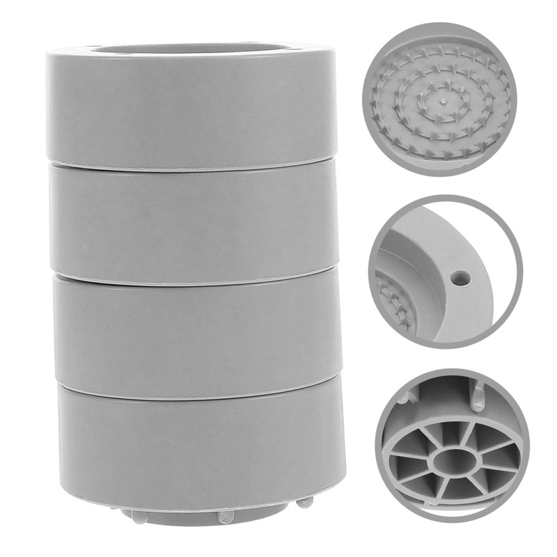 jojofuny 4pcs Washing Machine and Dryer Stabilizer Feet Adjustable Anti-