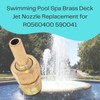 Swimming Pool Spa Brass Deck Jet Nozzle Replacement for R0560400