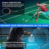 Training Badminton Racket Physical Education Exercise Sports Equipment Iron Alloy