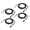 4 Sets Proximity Sensor 3 Wire NPN NC Contact Inductive