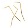 Mikinona 3pcs Gold Electric Guitar Tremolo Arm Set Replacement Vibrato