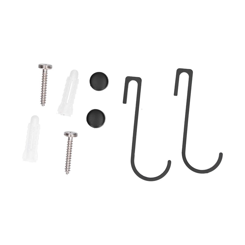 Black Corner Shower Caddy Aluminium Alloy for Bathroom Toilet Kitchen