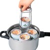 Kai Corporation KAI Kitchen DH8075 Stainless Steel Steaming Holder Tongs,