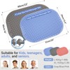 Upgrade Silicone Foot Massage Mat with Dual-Side Usage, Large Reflexology