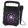 Portable Karaoke Machine Multifunction Cool Lighting Plug in Card Deep
