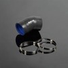 PIT66 Silicone Intercool Intake Hose Kit,Compatible with Ford F-Series 6.0L
