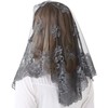 Spanish Mantilla Grey Chaple Veil Christian Prayer Veil Catholic Church
