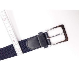 MATEC 3 Pack Blue Elastic Stretch Belt with 105cm Total Length and 3.5cm Wide, blue