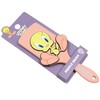 Tweety Looney Tunes Large Plastic Flat Salmon Hair Brush