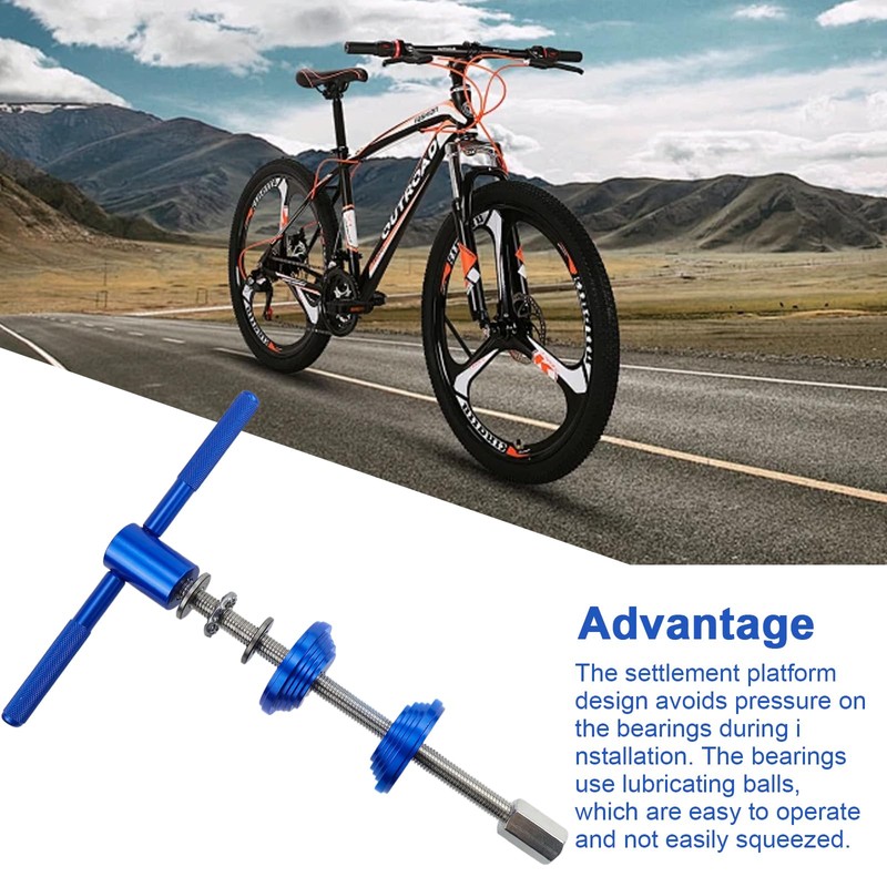 Press Tool for Bicycle Headset, Mountain Bike Headset Installations, Headset