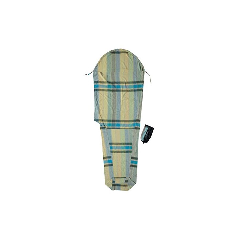 Cocoon Flannel MummyLiner (Afr Rainbow, 95-Inch x 35/22-Inch)