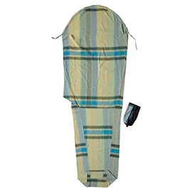 Cocoon Flannel MummyLiner (Afr Rainbow, 95-Inch x 35/22-Inch)