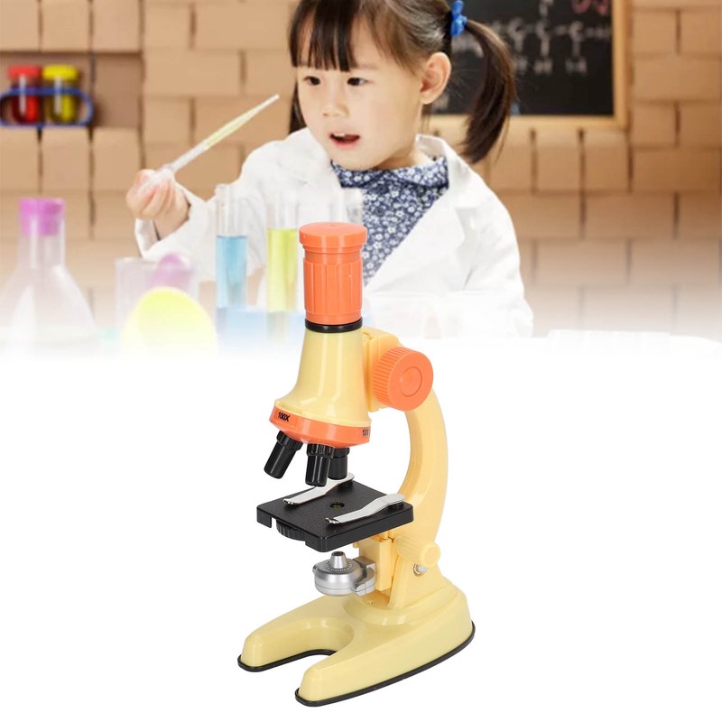 Microscope Toy Educational Biological Laboratory Tool Microscope Toy for Children