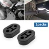 Osilly Car Exhaust Hanger, Rubber Insulator Bushing Mount, 2 Holes