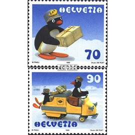 Switzerland 1673-1674 (complete.issue.) unmounted mint/never hinged ** MNH 1999 animated figure pingu with Schnüren (Stamps for collectors) comics