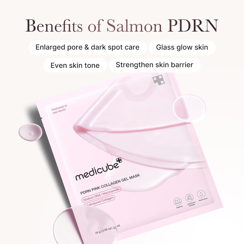 MEDICUBE [MEDICUBE]PDRN Pink Collagen Gel Mask (4ea)