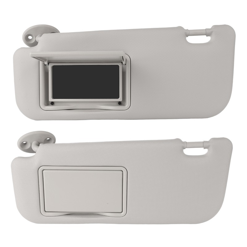 Car Sun Visor Left Driver Side Gray High Hardness Sun