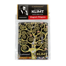 CARMANI, Decorative Magnets for Fridge, Whiteboard, Notice Board, Fridge, Classroom, Locker, Artistic Magnets for Art Lovers, Tree of Life, Painting 4.5 x 7 cm