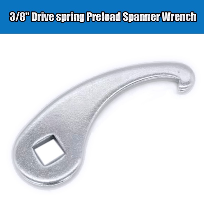 3/8" Drive Preload Spanner Wrench,Motorcycle Repair Tools,Suspension Shock Adjustment Tool