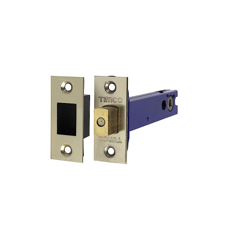 Timco - Architectural Tubular Deadbolt - Electro Brass & Satin