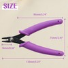 SPEEDWOX Bead Crimping Pliers Jewelry Crimper Plier for Beading Micro