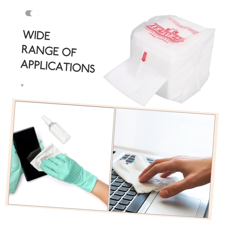 FUNOMOCYA 90pcs Lens Cleaning Wipes Dry Electronic Wipes Small Bulk