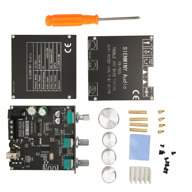 Sound Amplifier Board Bluetooth 5.0 Dual Channel Multiple Protection HiFi