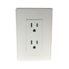 iGoto PA105/2-B Contacto Doble, Blanco, Zurich,,, pack of/paquete de 1