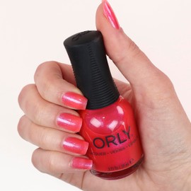 Orly Neon Nail Polish Colors for Summer | Bright Colors and Confetti Toppers for Summer Neon Nails | 0.6fl oz (Coral Crush, 0.6 fl oz)