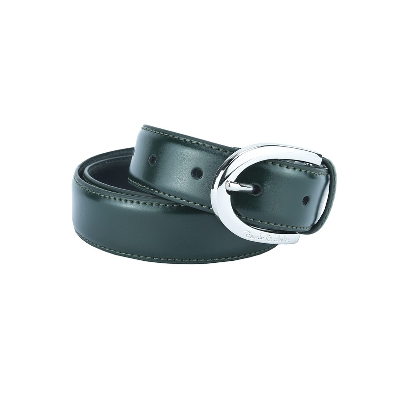 Renato Balestra Ladies Genuine Leather Thin Belt Shortenable with Box,