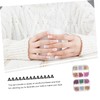 TOVINANNA 2 Boxes Holographic Nail Art Glitter Flakes Iridescent Metallic