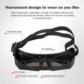 Cocoarm Auto Darkening Schweißbrille Solar, Betriebene Schweißbrille Schutzbrille für Schweißer mit Verstellbarem Rahmen 3 Helligkeitsstufen DIN 11 Kratzfeste Linse