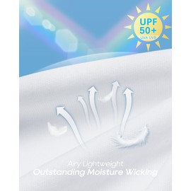 G4Free Lightweight Cardigans for Women UPF 50+ Long Sleeve Sun Shirts Open Front Summer Cover Ups UV Protection, White, Medium