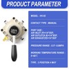 TAILONZ PNEUMATIC Rotary Lever Hand Valve HV-02 1/4 Inch BSP