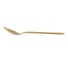 Argon Tableware Stainless Steel Dessert Spoons - 20cm - Gold
