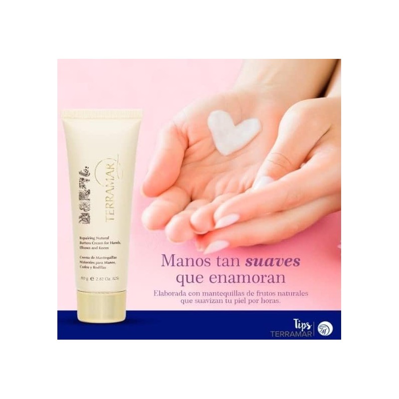 TERRAMAR Crema de Manos de Mantequillas Naturales (3 piezas) 7