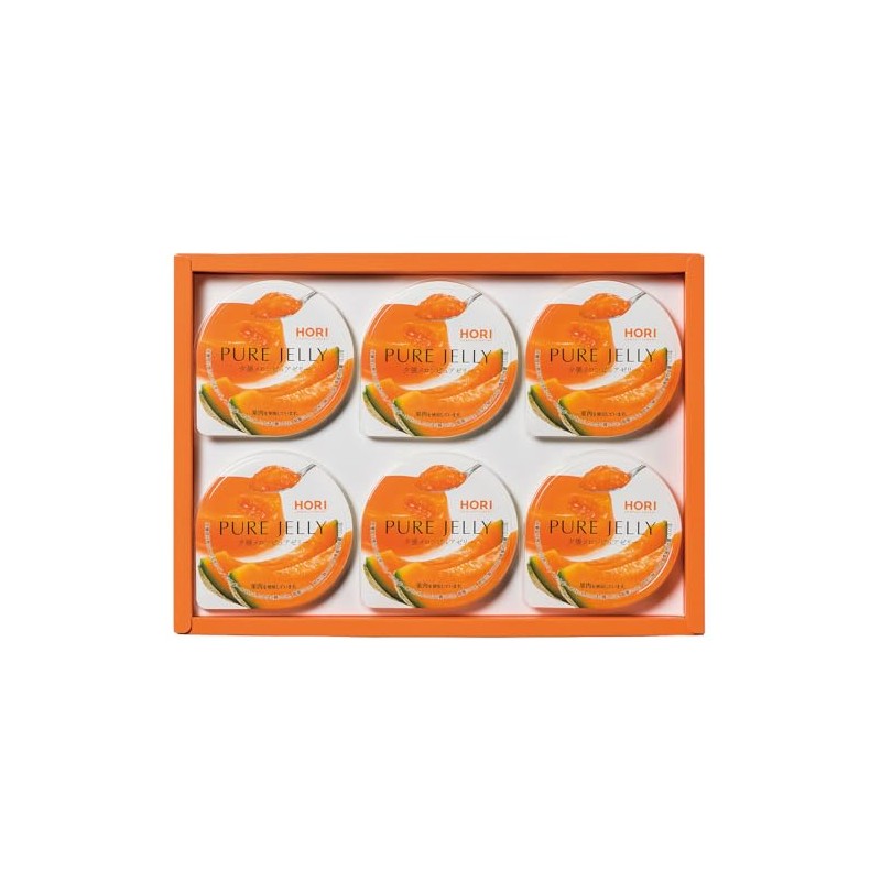 Holi "Yubari Melon Pure Jelly" 6 pieces