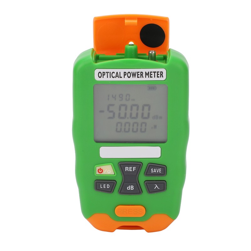 Optical Power Meter with USB Cable Mini Rechargeable Fiber Optic