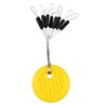 FTM Trout Cylinder Stoppers Size S - 10 Rubber Stoppers