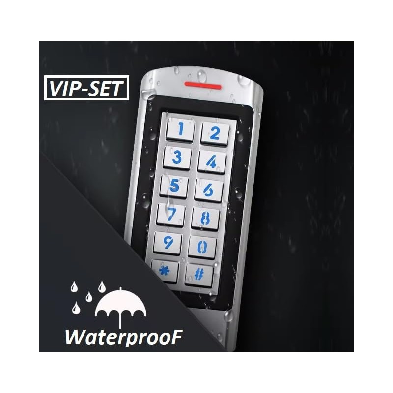 Stainless Waterproof Door Access Control System Kit, 300kg/660lbs Force Electric